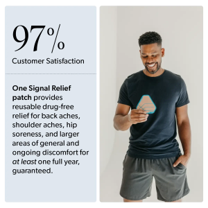 1 pack signal relief 4.5" patch